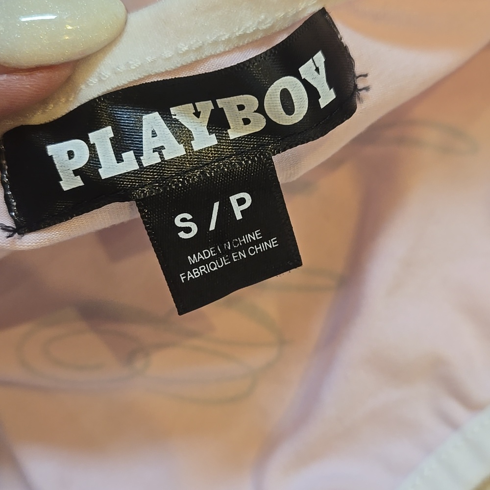 PLAYBOY Rare Pink Pajama/Lounge Set - Picture 6 of 13